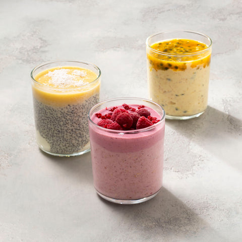 Raspberry & White Chocolate Bircher Muesli
