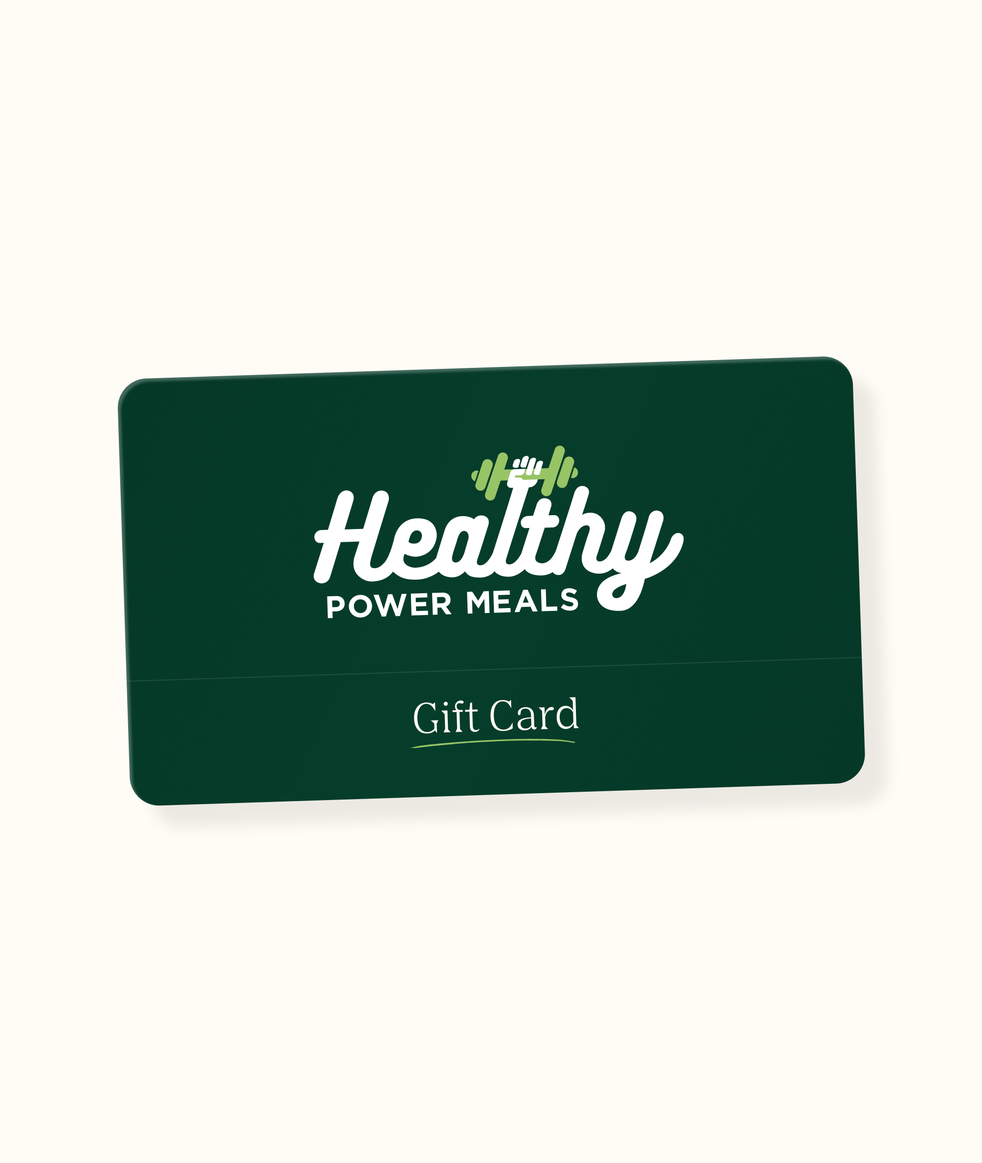 Healthy Power Meals Gift Card