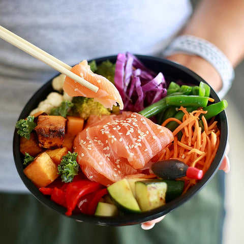 Salmon Sashimi Meal